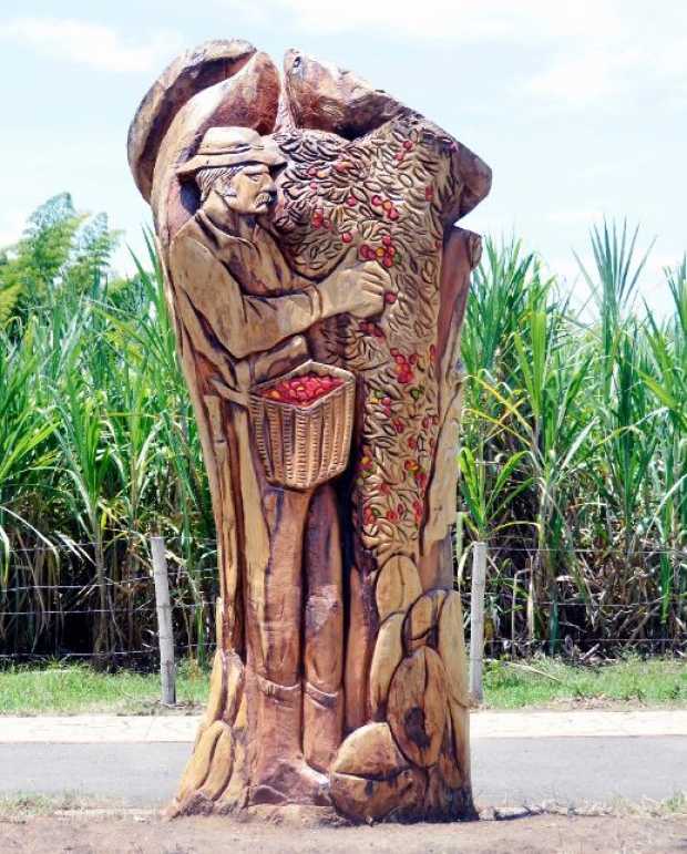 escultura en madera