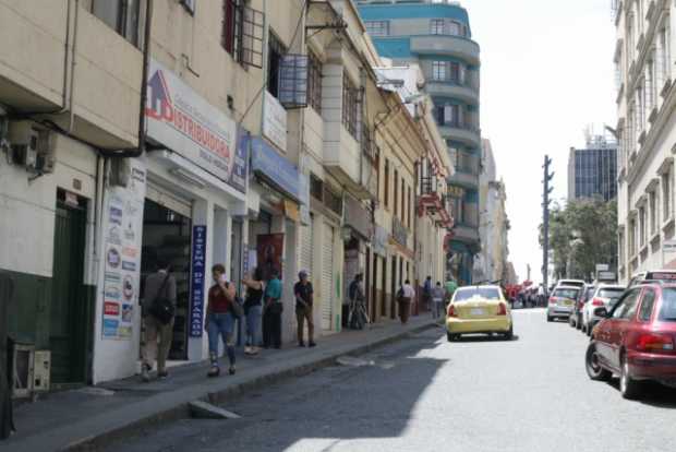 En este sector, del Centro de Manizales, ocurrió el homicidio.