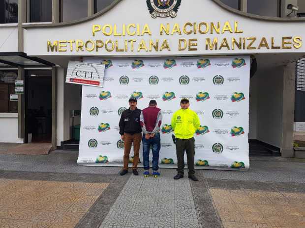 A alias Jhónatan lo capturaron el jueves y sus vecinos descansaron.