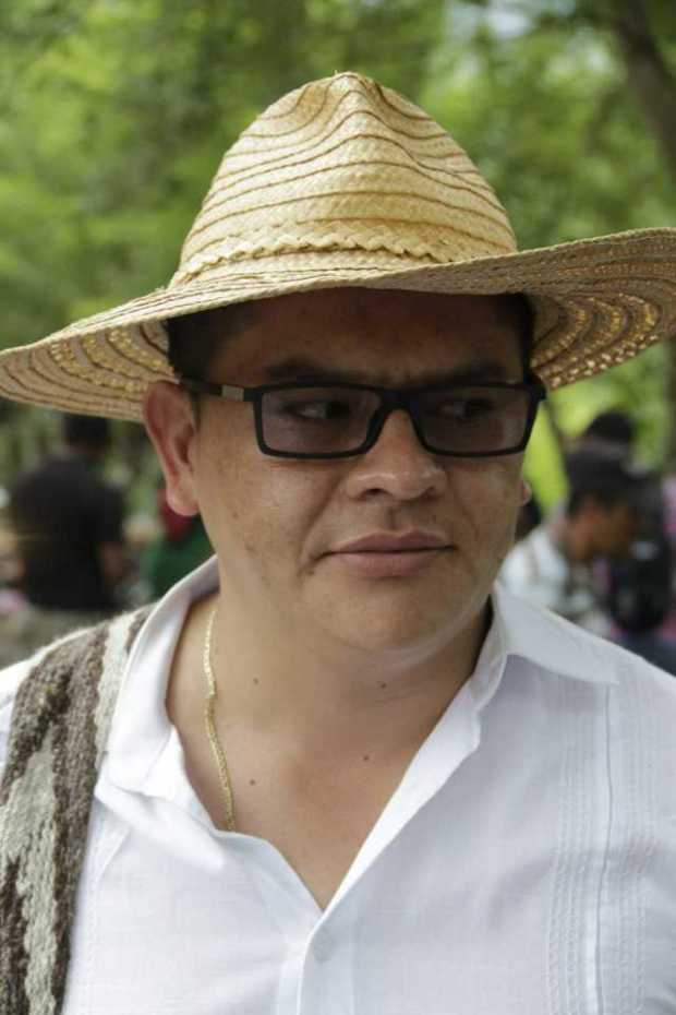 Abel David Jaramillo Largo, candidato de Caldas a la Cámara de Representantes por el MAIS, en la circunscripción especial indíge