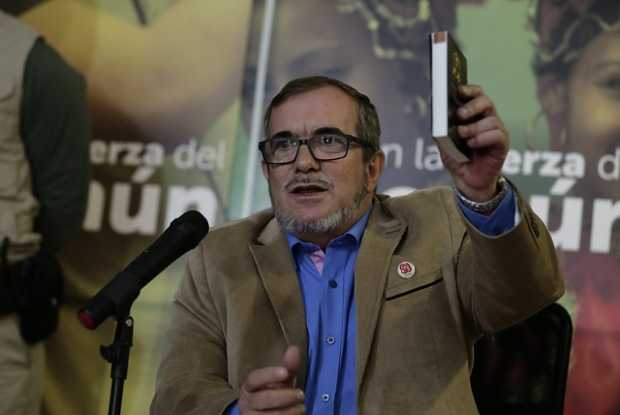 El partido FARC anunciaría hoy el retiro de la candidatura de 'Timochenko'
