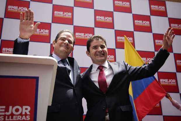 Germán Vargas Lleras y Luis Felipe Henao