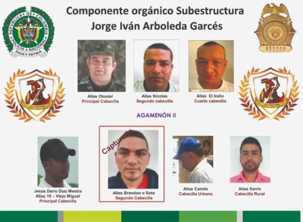 Cae en una operación "El Indio", número tres del Clan del Golfo