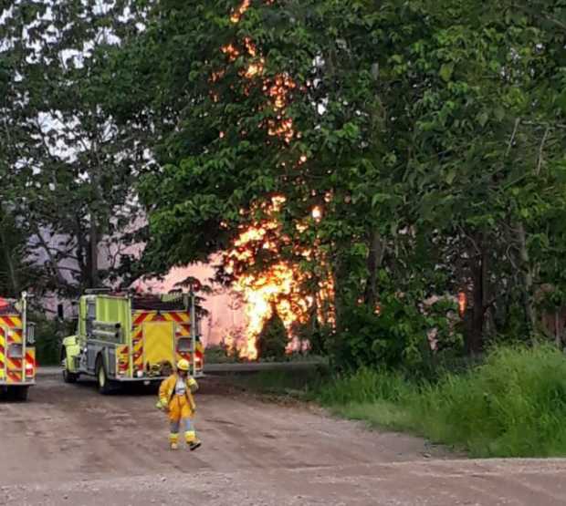 Explosión de tubo de gas en Puerto Boyacá (Cundinamarca) 