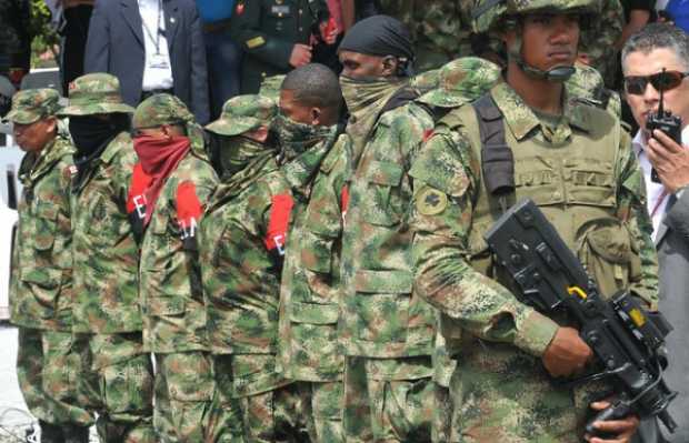 Cuatro integrantes del Eln se entregaron voluntariamente ante la Armada