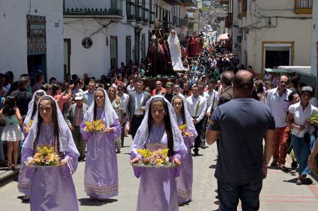 Domingo de Ramos en Salamina