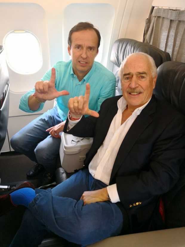 Jorge Quiroga y Andrés Pastrana