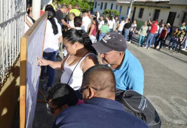 Afluencia de electores en Viterbo