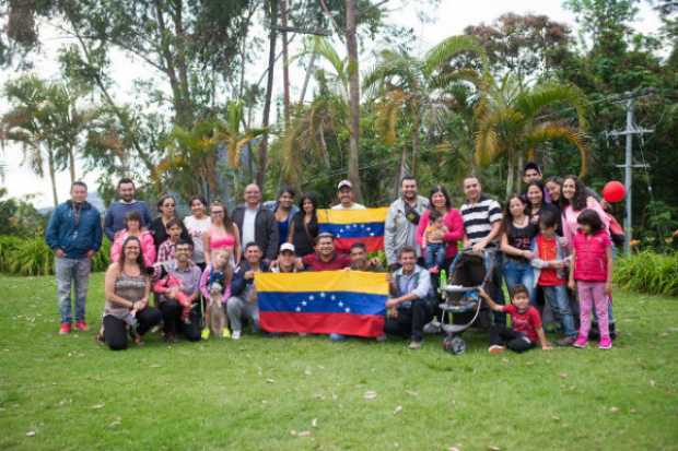 Venezolanos asistieron a la cita en el Bosque Popular
