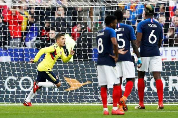 Colombia ganó amistoso de preparación ante Francia 