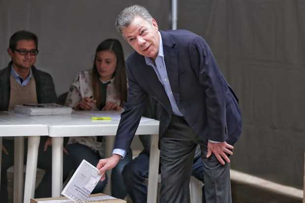 Juan Manuel Santos.