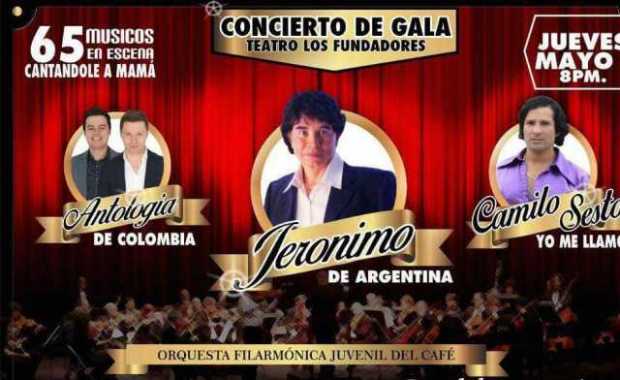 Concierto en homenaje a las madres 