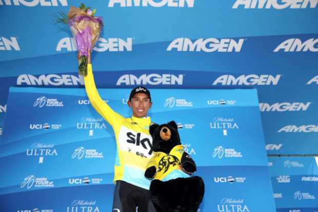 Egan Bernal es el campeón del Tour de California 