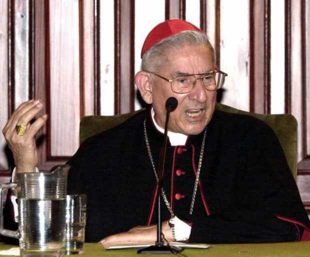 El funeral del cardenal Castrillón será hoy 