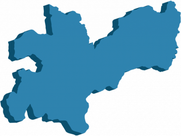 Mapa azul de caldas 