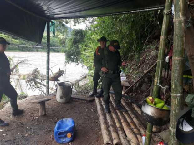 Diligencia en el río Cauca.