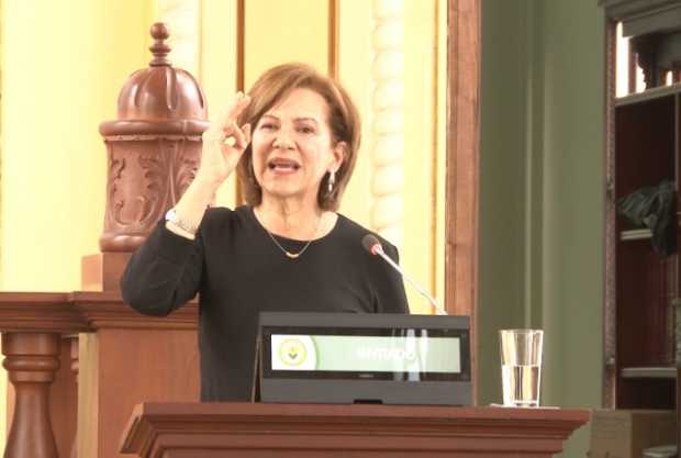 Patricia Rojas, coordinadora general del proyecto de Área Metropolitana del Centrosur de Caldas.