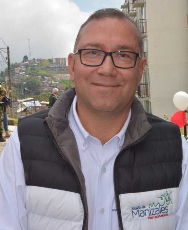 Mario Alberto Urrea Buitrago, gerente de la Empresa de Renovación Urbana de Manizales, quien murió ayer.