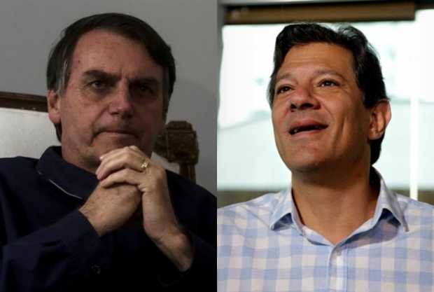 Bolsonaro y Haddad