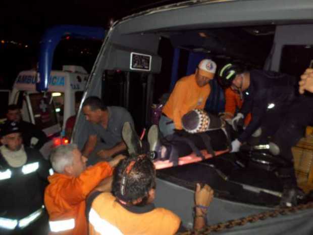 El accidente ocurrió anoche en la vereda Alsacia de Anserma. 