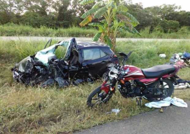 El accidente ocurrió cerca del Batallón Bárbula.