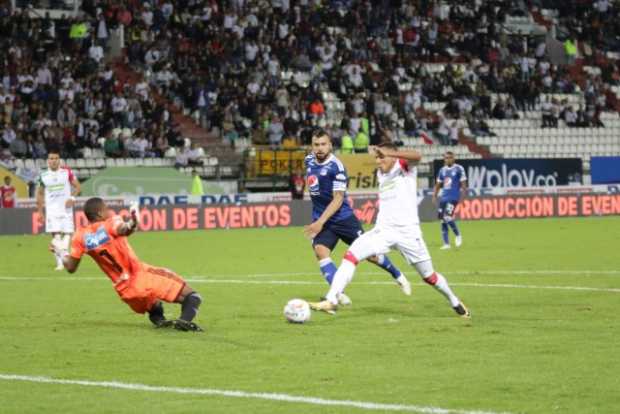 Ventaja del Once Caldas 1-0 ante Millonarios en la primera semifinal de la Copa Águila