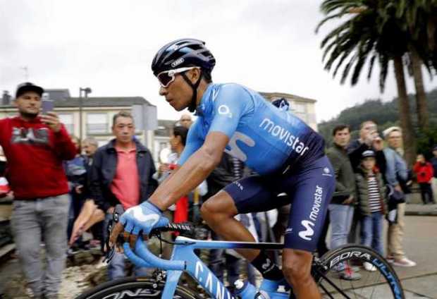 Nairo Quintana ascendió al tercer lugar de la general en la Vuelta a España 