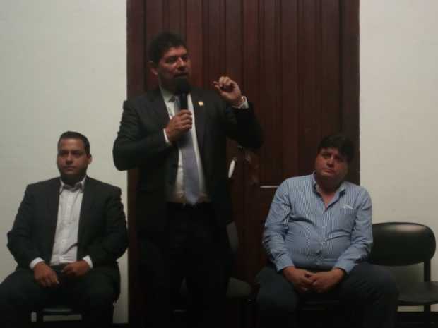 Félix Chica, representante conservador a la Cámara por Caldas. 