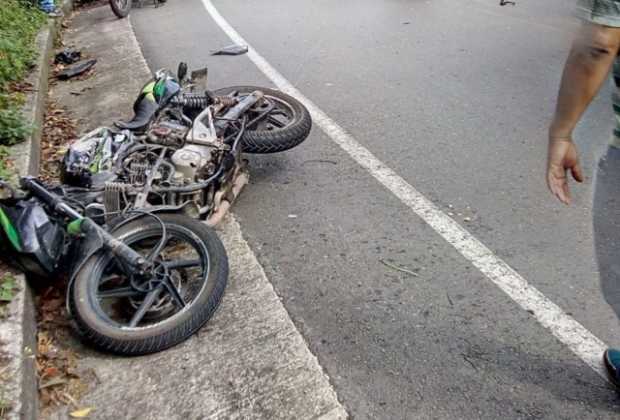 Motociclista murió al chocar contra un furgón en Riosucio 