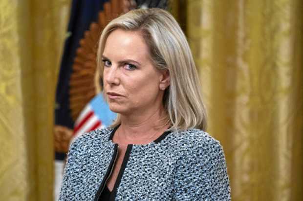 Foto | EFE | LA PATRIA  Kirstjen Nielsen dirigió el Departamento de Seguridad Nacional 18 meses.