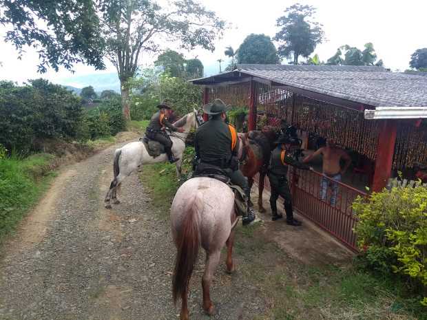  También se dispuso de personal de reacción y Policía de carabineros para el área rural.