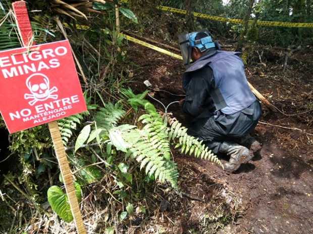 Foto | Cortesía Batallón Ayacucho| LA PATRIA  El Congal, vereda de Samaná, donde se adelanta un proceso de retorno de las víctim