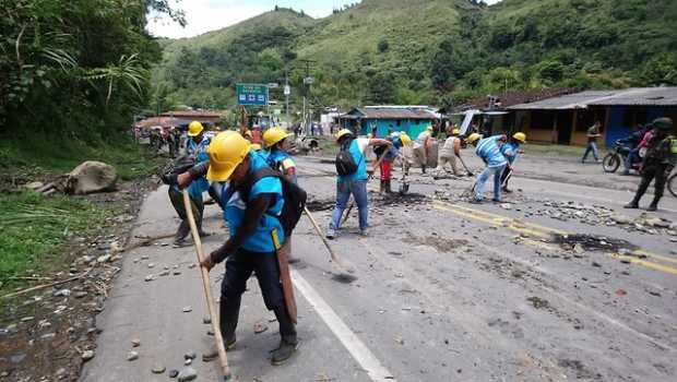 En Cauca piden declarar emergencia por efectos que causó el bloqueo 