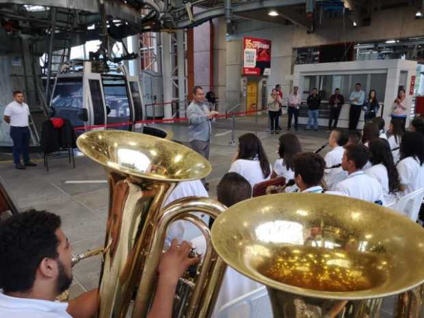 La banda del Gerardo Arias invita a visitar Villamaría 