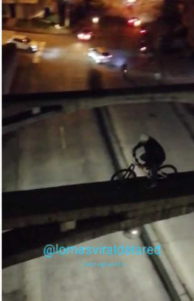 Por imprudencia de ciclista en el puente Vizcaya reforzarán vigas 