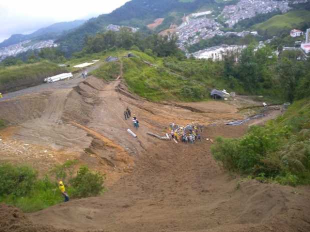 Obrero murió sepultado en construcción de Cerro de Oro