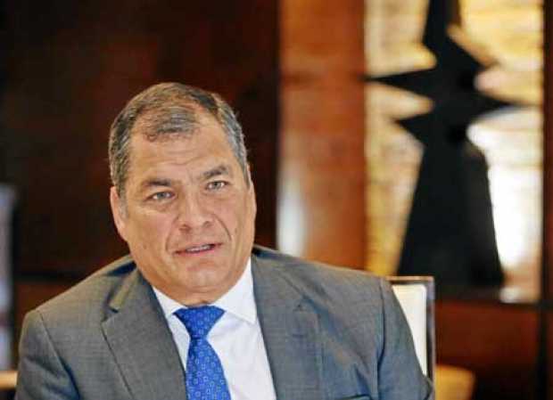 Rafael Correa fue presidente de Ecuador del 2007 al 2017. 