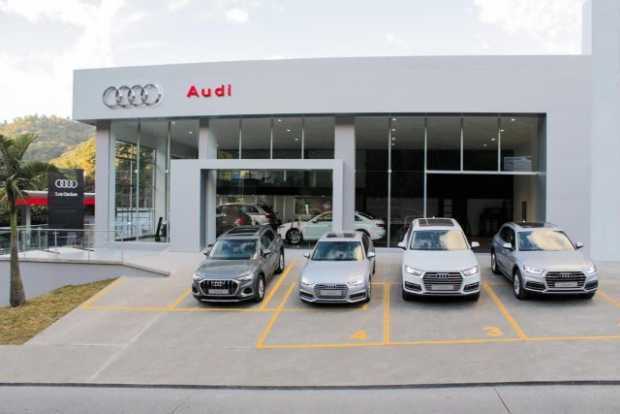 La nueva vitrina de Audi Los Coches está en la Avenida Kevin Angel 60-275.