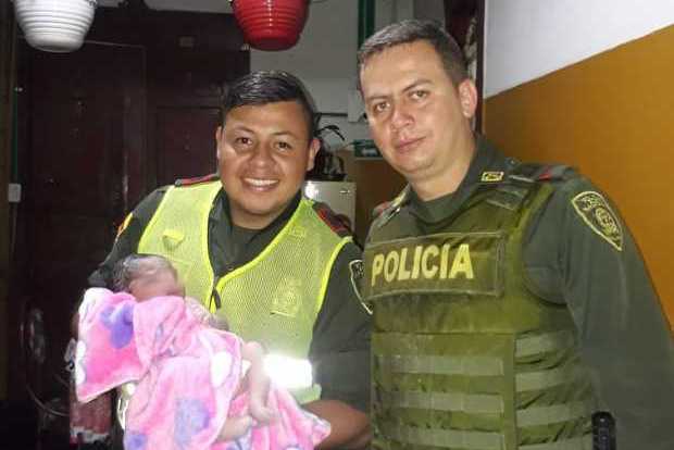 Armando nació en Puerto Paz con ayuda de policías