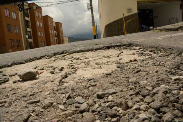 En el barrio Sáenz, en Manizales, se quejan por estado de cuadra