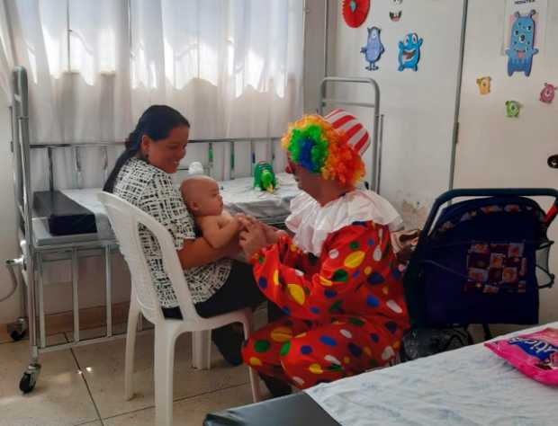 En el Hospital de Viterbo cambian dolor por sonrisas