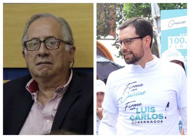 Luis Carlos Velásquez y Luis Guillermo Giraldo se someterán a encuesta para definir candidato único a la Gobernación de Caldas