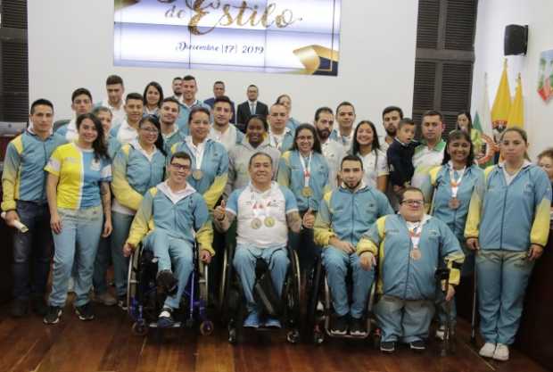El Concejo de Manizales felicitó a los deportistas que ganaron medalla en Juegos Nacionales y Paranacionales, por ser un ejemplo