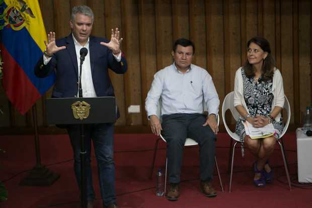 Duque dice al Eln que no negociará paz si hay actos criminales