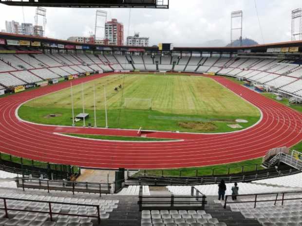 Mañana inaugurarán la pista atlética del estadio Palogrande