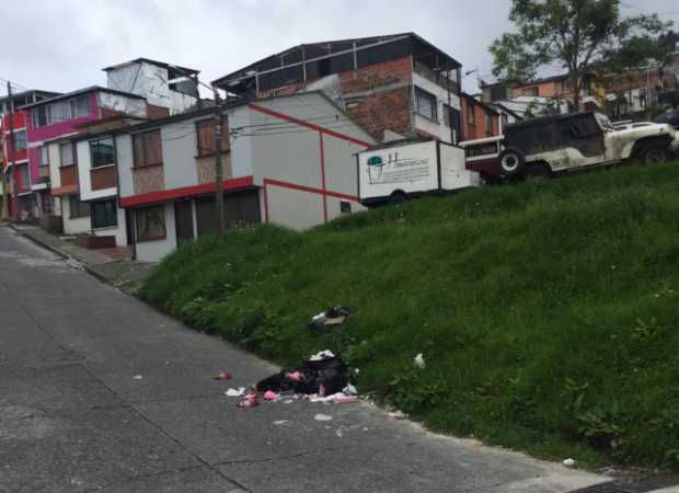 Se volvieron paisaje las basuras en barrios de Manizales