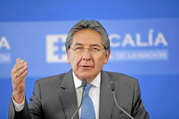 Foto | Colprensa | LA PATRIA  Néstor Humberto Martínez, fiscal general.