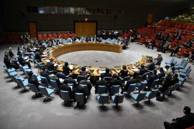 Foto | Colprensa | LA PATRIA  Reunión del Consejo de Seguridad de la ONU.