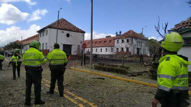 Escuela General Santander de la Policía en el sur de Bogotá.