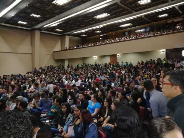 Estudiantes de la Universidad de Caldas definen si siguen en paro o regresan a clases 